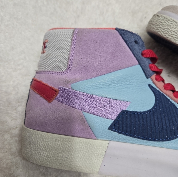 Nike Zoom Blazer Mid Premium SB \'Mosaic Multi\' DA8854-500 Men\'s Shoes Sz 8 main image 4